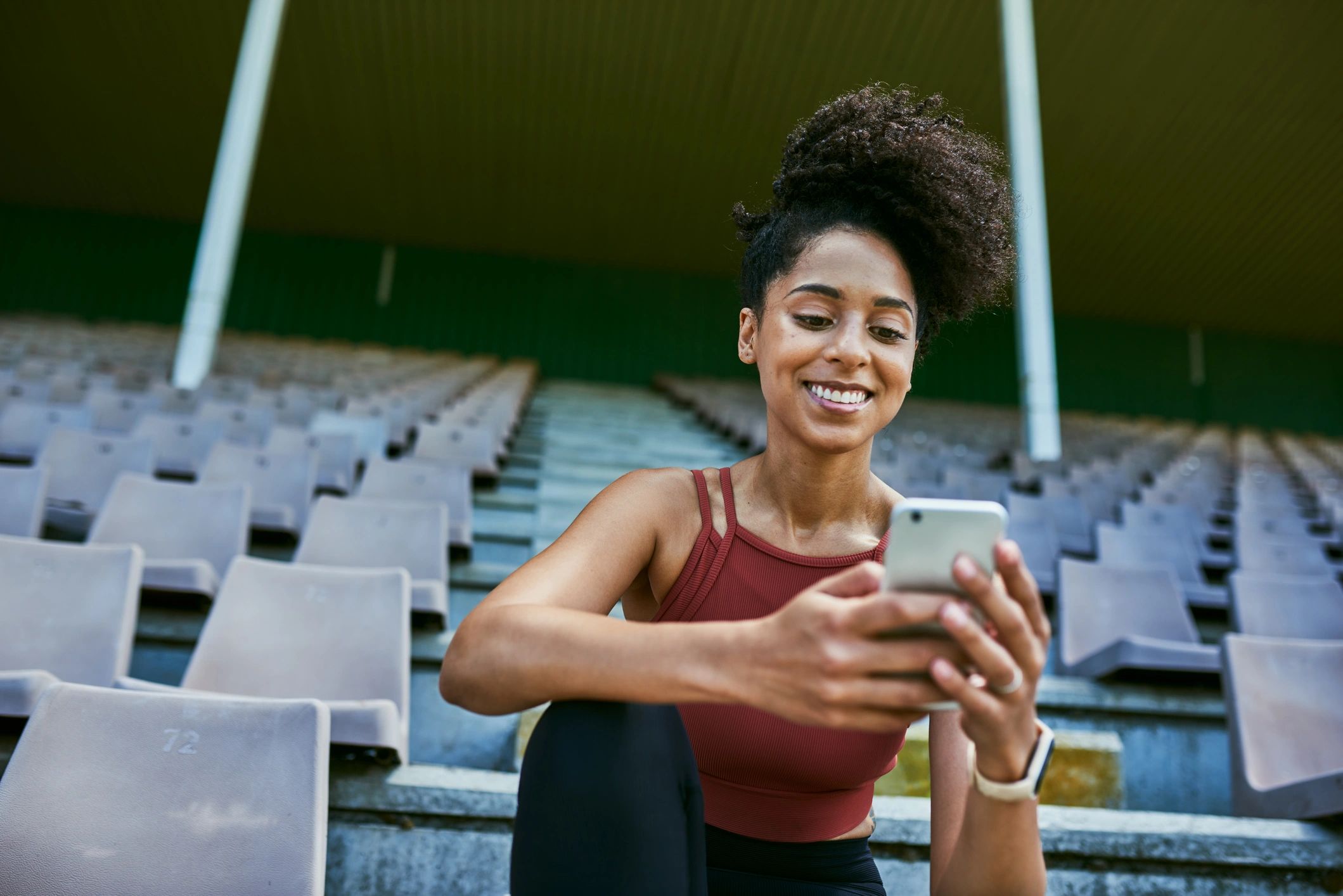 athlete contacting support modern sports